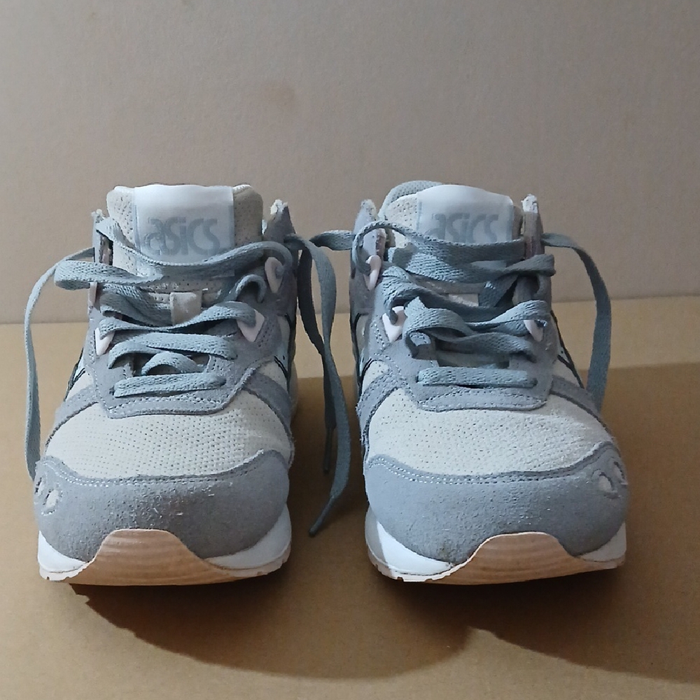 Asics Gray and Cream Women's Sneakers